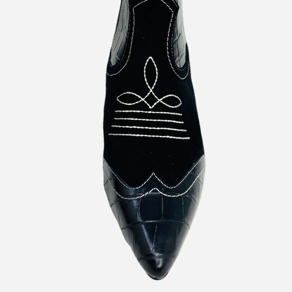 Vince Camuto Leather Saiovell Dress Bootie - Picture 7 of 9